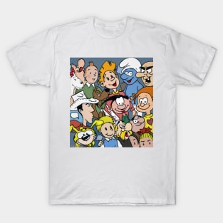 I love Belgium comics T-Shirt